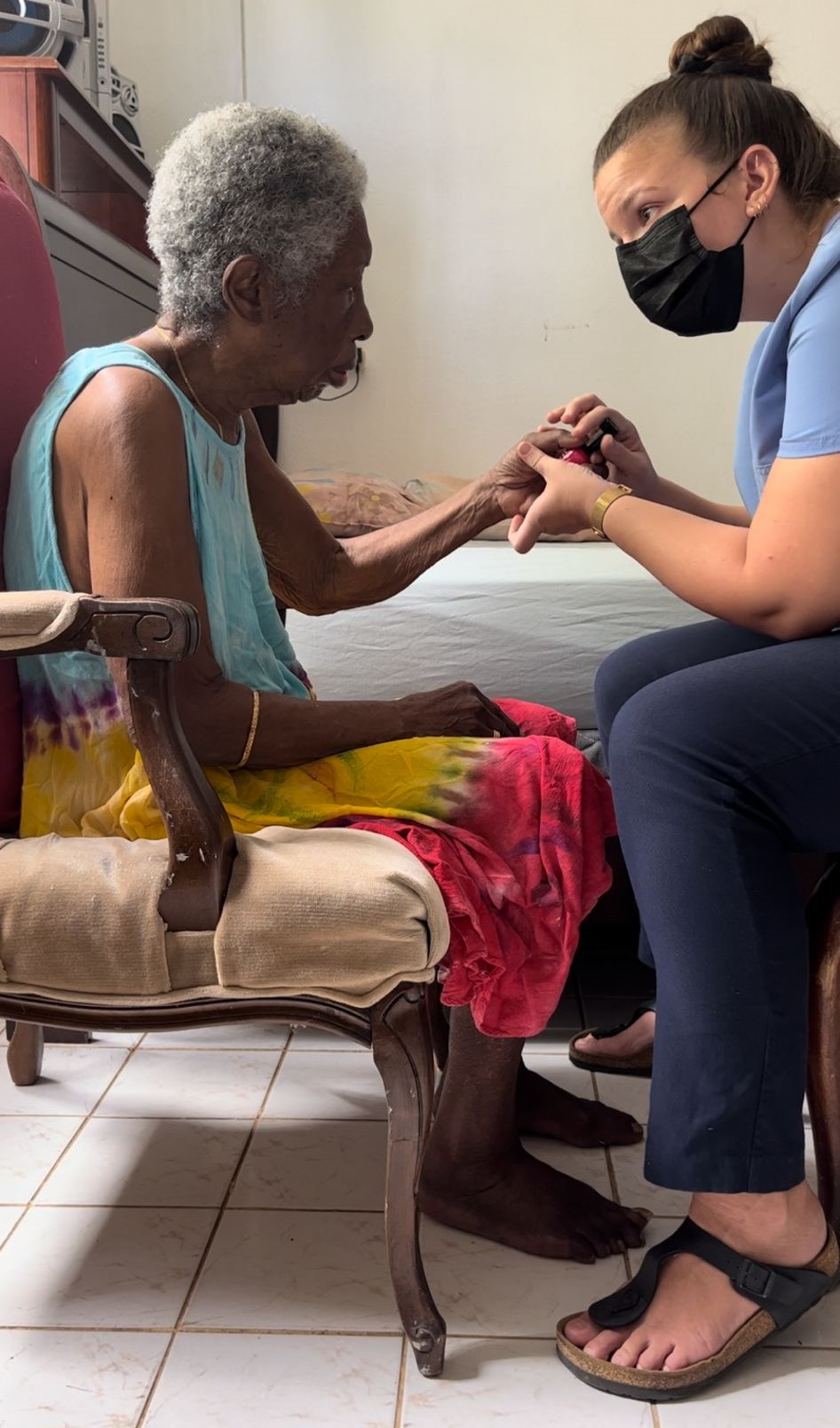 Occupational Therapy With Patient's Hands